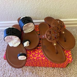 2 Pair of Tori Burch Sandals